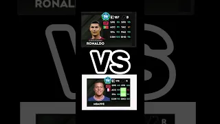 DLS 23 | RONALDO VS MBAPPE | Who run faster in dls!🤯#shorts