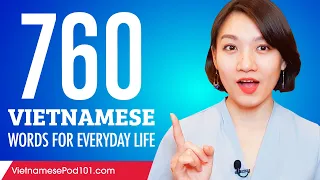 760 Vietnamese Words for Everyday Life - Basic Vocabulary #38