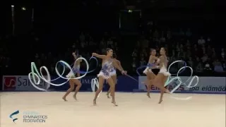 Japan Ribbons - Rhythmic Gymnastics World Cup 2016 Espoo