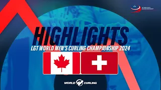 Canada  v Switzerland - LGT World Men's Curling Championship 2024 - Highlights