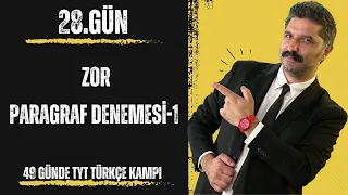 49 Günde TYT Türkçe Kampı / 28.GÜN / RÜŞTÜ HOCA