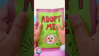 Adopt Me Blind Bag🐶🌷✨ #asmr #blindbag #papersquishy #craft #paperdiy