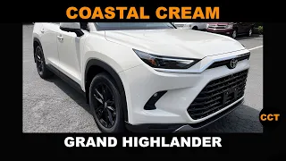 2024 Toyota Grand Highlander - Coastal Cream