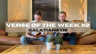 Verse of the Week #2 | Galatians 1:10
