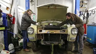 Запуск V8 в "Волге" Газ-М-21