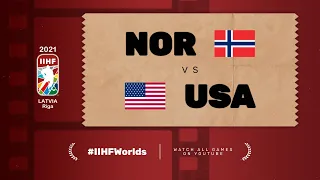 Highlights | USA vs NORWAY | #IIHFWorlds 2021