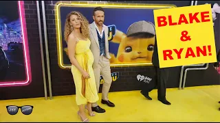 Blake Lively and Ryan Reynolds at Pokémon Detective Pikachu premiere NYC