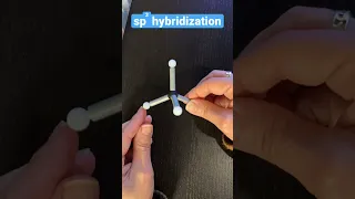 sp3 hybridization - quick build with organic chemistry model kit