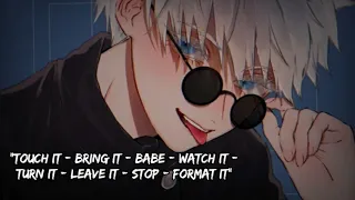 Nightcore - Touch It ( Busta Rhymes ) Tik Tok Remix // Lyrics / Deeper Version