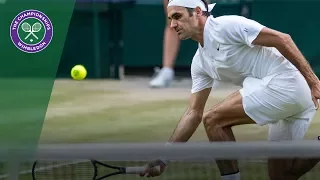 Roger Federer v Grigor Dimitrov highlights - Wimbledon 2017 fourth round