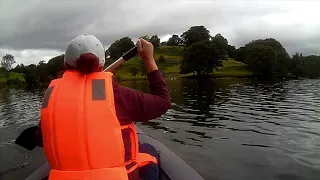 first go in our itiwit 3 kayak on windermere