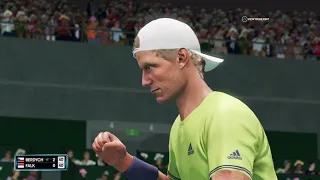 AO TENNIS 2 Tomas Berdych Vs Andre Falk.