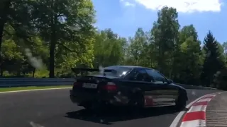 BMW M140i Nordschleife - E46 M3 near Crash 💥