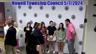 Howell Township Council Meeting 5/7/2024