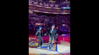 BamBam, the 1st kpop artist to perform at NBA halftime #BamBam #GOT7 #shorts #fyp