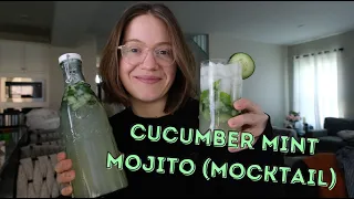 Cucumber Mint Mojito (mocktail)