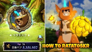 Floor 1 Ratatoskr Demonic Beast Guide/Explanation, 5 Mil Box First Squirrel Clear | 7DS GrandCross