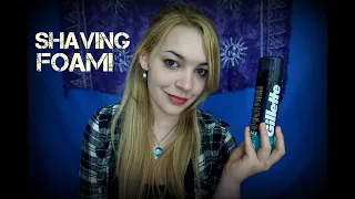 ASMR Shaving Foam!- Gloves, Whispered Ear-to-Ear