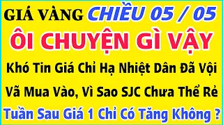 Giá vàng hôm nay 9999 ngày 5/5/2024 | GIÁ VÀNG MỚI NHẤT || Xem bảng giá vàng SJC 9999 24K 18K 10K