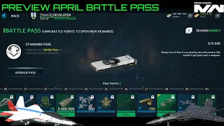 April Battle Pass Rewards + Free April Fool Day Item | Modern Warships