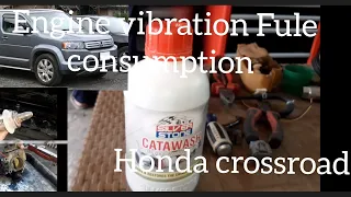 Engine vibration fuel consumption and pickup problem #Honda crossroad