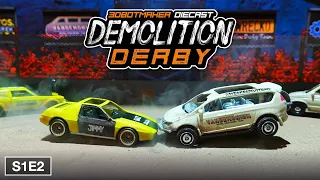 Diecast Demolition Derby S1E2 - Car Crash Competition