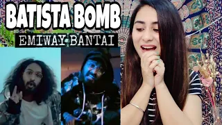 EMIWAY - BATISTA BOMB (Official Music Video) | Reaction By Illumi Girl