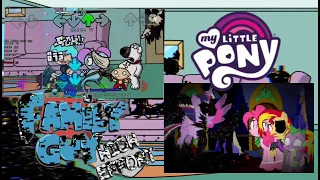 FNF X Pibby VS Family Guy & My Little Pony - A Friendship Problem & A Family Guy Dual Mix