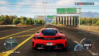 Need for Speed Unbound - Ferrari 488 Pista 2019 - Open World Free Roam Gameplay (PC UHD) [4K60FPS]