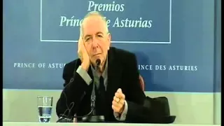 Rueda de prensa de Leonard Cohen