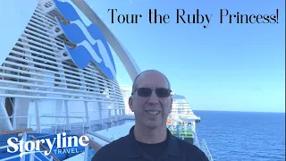 Princess Cruise Line Ruby Princess Ship Tour!