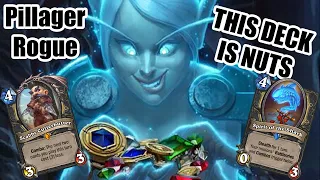 THIS DECK IS ACTUALLY HARD | Pillager Rogue | Voyage to the Sunken City | Wild Hearthstone