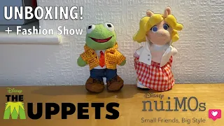 Unboxing Disney nuiMOs - Kermit the Frog & Miss Piggy (w/ new clothing)