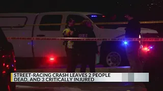 2 killed and 3 injured after street racing crash in Albuquerque