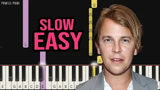 Tom Odell - Another Love | SLOW EASY Piano Tutorial by Pianella Piano