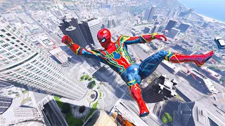 GTA 5 SPIDERMAN Ragdolls Compilation Episode 285 (Euphoria Physics Showcase)