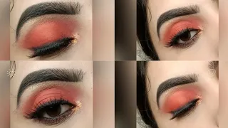day57 of 60days daily new eye makeup tutorial ❤️❤️#youtube #eyemakeup