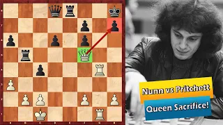 Best Of John Nunn! A Whole Cavalry Plus A Queen Sacrifice