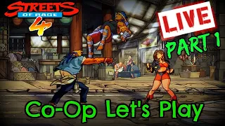 Streets Of Rage 4 - Co-Op Let's Play - Part 1