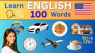 Learn 100 Common English Words in 10 Minutes with Pictures | Learn English FAST