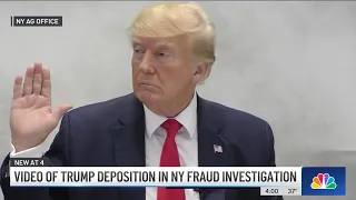 Trump's Deposition in NY Fraud Investigation: 'I Don't Know What I Did Wrong' | NBC New York