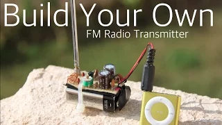 How to build a FM radio transmitter