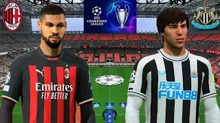 FIFA 23 - AC Milan vs. Newcastle - Pulisic Tonali - UEFA Champions League 23/24 | PS5 | 4K HDR