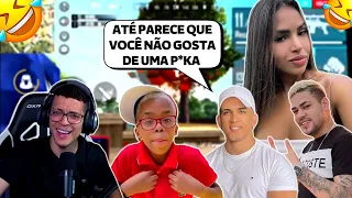 MUITA RESENHA!!BOCA DE 09 E HUDSON TROLA LILIAN!!CEROL E RACHA RIRAM DEMAIS - FREE FIRE CLIPS