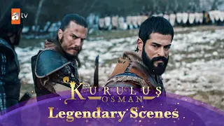 Kurulus Osman Urdu | Legendary Scenes - 76 | Haar gaye jung!