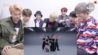 BTS REACTION- ITZY Cheshire DANCE PRACTICE