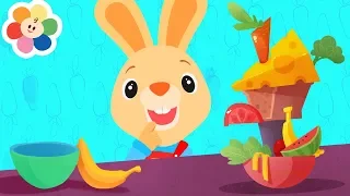 Food Song for Kids With Harry The Bunny | Good Manners & Healthy Habits Songs for Children & Babies