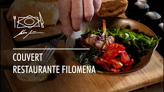 Couvert do Restaurante Filomena por Alex Atala