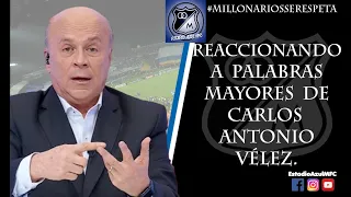 VIDEOREACCIÓN A PALABRAS MAYORES DE CARLOS ANTONIO VÉLEZ, 02/02/2023