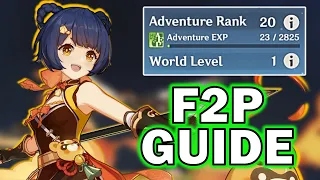 BEST F2P Way To Get Xiangling At AR 20 | Spiral Abyss Floor 3